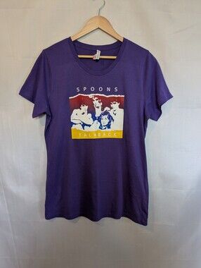 Spoons Talkback Retro Band Tee 80s New Wave XL